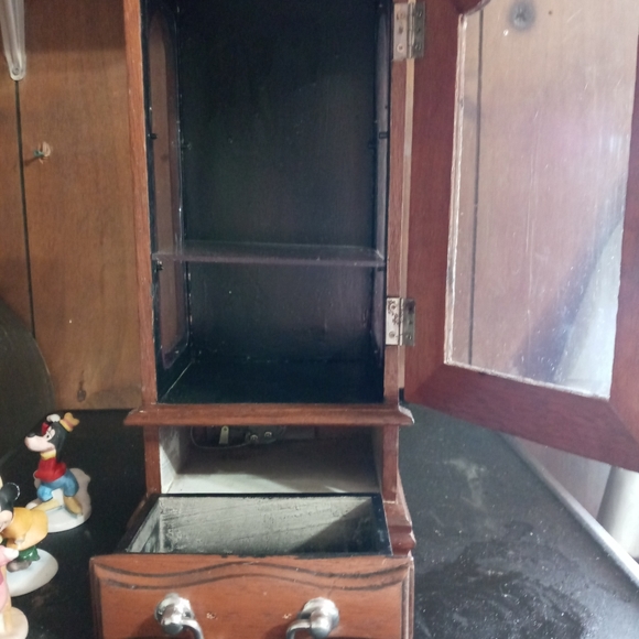 Home made wooden musical jewelry box - Picture 1 of 4